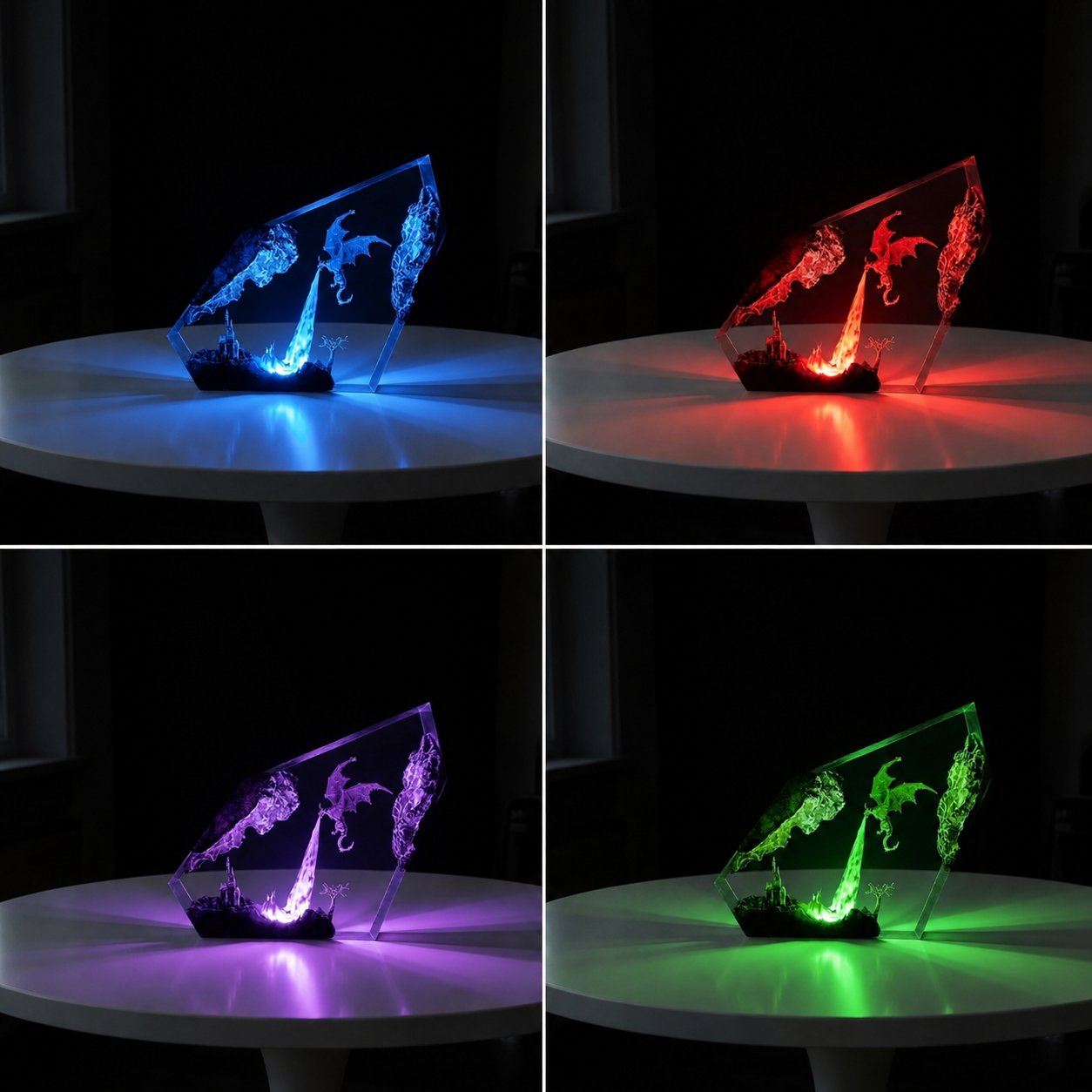 Vorthen Handmade Dragonbound Lamp™