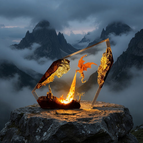 Vorthen Handmade Dragonbound Lamp™